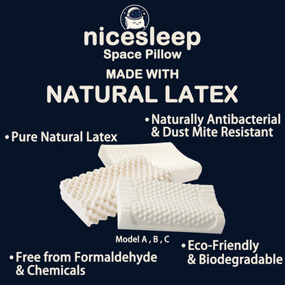 Durian-Spike Support Latex Pillow – Model B✨Special Deal: discount on first pillow + second one is HALF PRICE